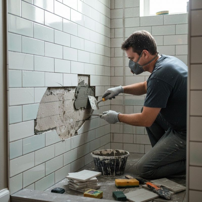 Local Bathroom Tiling Service pros at work